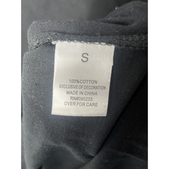 Playboy by PacSun Women's Shirt Black Small Short Sleeve Crew Neck - Picture 8 of 13